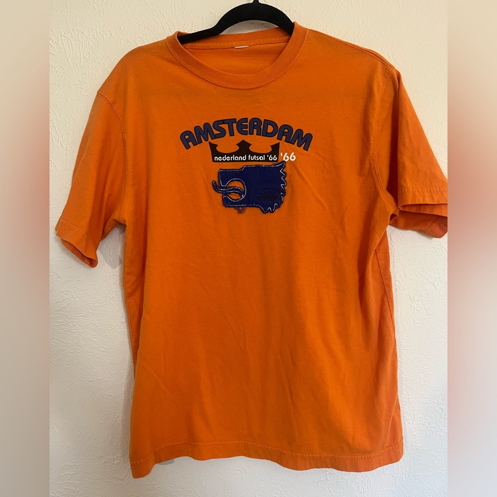 Orange Amsterdam Futbol/Soccer T-Shirt
